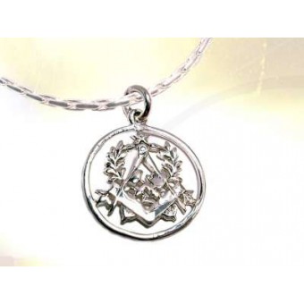 Médaille maçonniqued'argent Médaille maçonniqued'argent