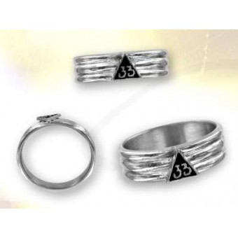 Bague argent 33 Bague argent 33