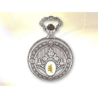 Montre de poche branche d'acacia or Montre de poche branche d'acacia or