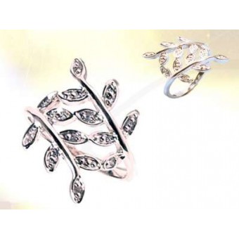 Bague maçonnique Acacia d'Argent Bague maçonnique Acacia d'Argent