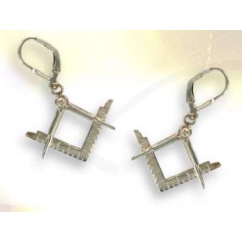 Boucles Dormeuses Compas Equerre Boucles Dormeuses Compas Equerre