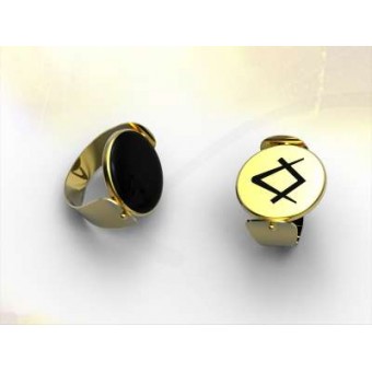 Bague réversible maçonnique Bague réversible maçonnique