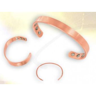 Bracelet cuivre 6 aimants à personnaliser Bracelet cuivre 6 aimants à personnaliser