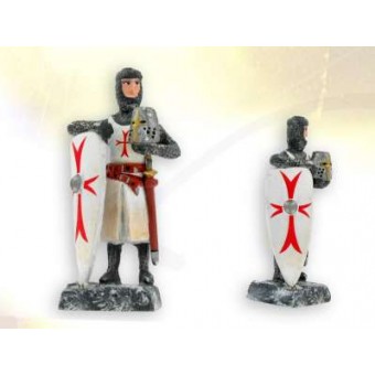 Figurine Chevalier TEMPLIER Figurine Chevalier TEMPLIER