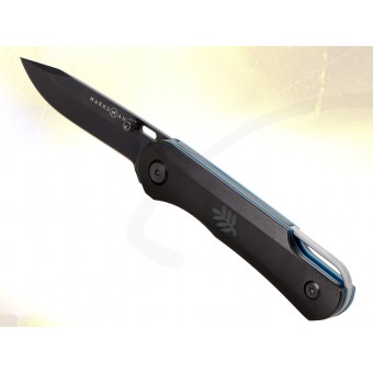 Couteau acier noir Marksman Maconnique Couteau acier noir Marksman Maconnique