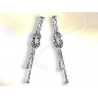 Boucles noeud Maçonnique argent Boucles noeud Maçonnique argent