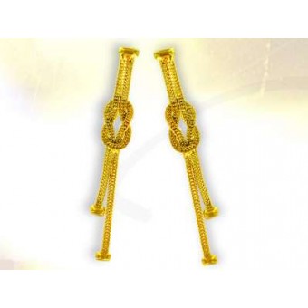 Boucles noeud Franc Maçonnique vermeil Boucles noeud Franc Maçonnique vermeil