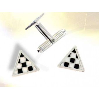 Boutons de manchettes Triangle Parvis Boutons de manchettes Triangle Parvis