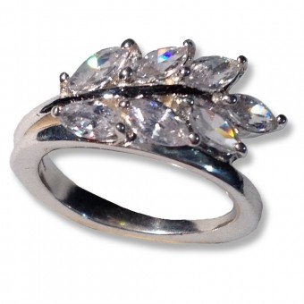 Bague franc-maçon Acacia d'Argent Bague franc-maçon Acacia d'Argent