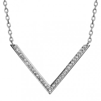 Collier équerre maçonnique argent Collier équerre maçonnique argent