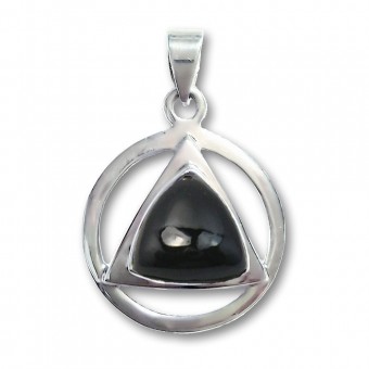 Pendentif de la trinité et de l'éternité pierres aux choix Pendentif de la trinité et de l'éternité pierres aux choix