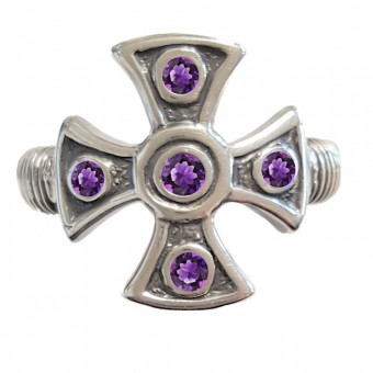 Bague Croix templière Bague Croix templière