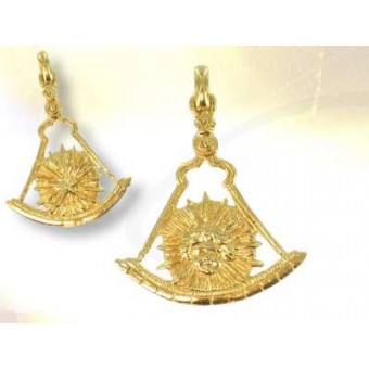 Pendentif maçonnique Royal d'or Pendentif maçonnique Royal d'or